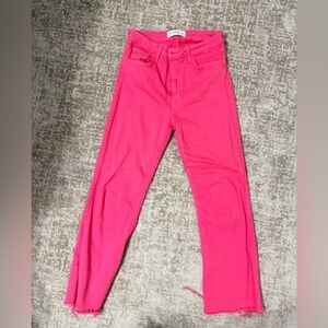 Just Black Hot Pink Skinny Jeans